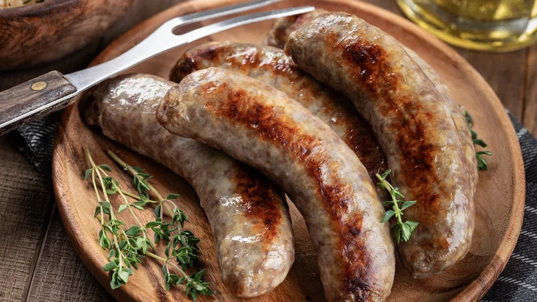 German Pork and Beef Sausage- 4 links